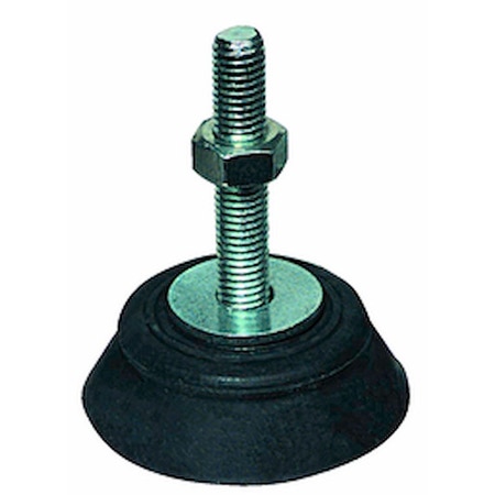 Immagine di Tecnogas Antivibranti a pavimento, 4x4cm, colore nero (busta da 4 pezzi) 11221