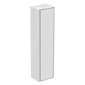 Immagine di Ideal Standard CONNECT AIR mobile a colonna 40 x 160 x 30 cm con anta a chiusura ammortizzata, bianco lucido (esterno) e bianco matt (interno) E0832B2