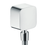 Immagine di Hansgrohe FIXFIT uscita a muro con valvola antiriflusso e giunto snodato, finitura cromo 27414000