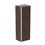 Immagine di Ideal Standard CONNECT AIR mobile a colonna 40 x 120 x 30 cm con anta a chiusura ammortizzata, marrone scuro matt (esterno) e bianco matt (interno) E0834VY