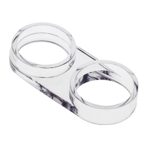 Immagine di Hansgrohe Guida per flessibili DN22 / DN25, finitura trasparente 28072000