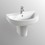 Immagine di Ideal Standard CONNECT lavabo Arc da 65 cm con foro rubinetteria con troppopieno, bianco E773201