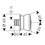 Immagine di Hansgrohe BODYVETTE doccetta laterale, 1 jet, finitura cromo 28466000