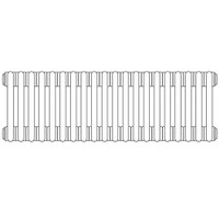 Immagine di Irsap TESI 5 radiatore per sostituzione G, 20 elementi H.68,5 L.90 P.17,7 cm, colore bianco finitura opaco RT5068520J8IR02N