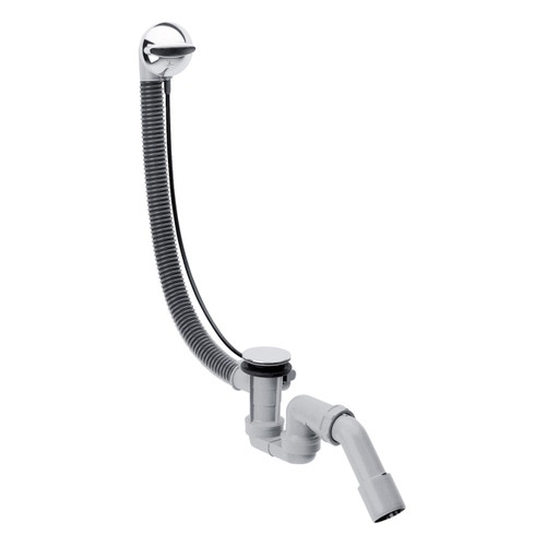 Immagine di Hansgrohe FLEXAPLUS set completo scarico e troppopieno, per vasche da bagno standard, finitura cromo 58143000