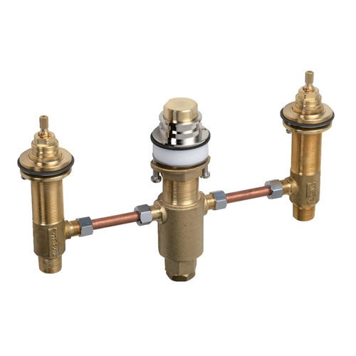 Immagine di Hansgrohe Corpo incasso per miscelatore a 3 utenze montaggio a bordo vasca 13233180