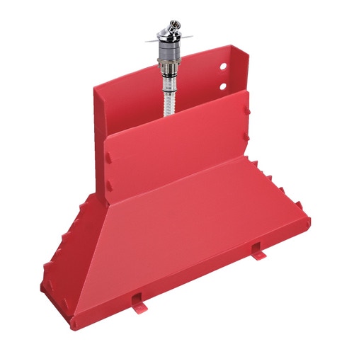 Immagine di Hansgrohe SECUFLEX set montaggio bordo vasca finitura cromo 28380000