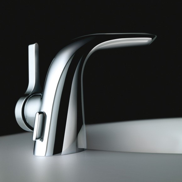 Immagine di Ideal Standard MELANGE miscelatore monocomando lavabo, bocca di erogazione fissa, tubi rigidi, finitura cromo A4258AA