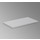 Ideal Standard TONIC II Top 80.2 x 1.2 x 44.2 cm per struttura o mobile, grigio chiaro laccato lucido R4322FA