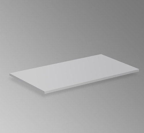 Immagine di Ideal Standard TONIC II Top 80.2 x 1.2 x 44.2 cm per struttura o mobile, grigio chiaro laccato lucido R4322FA