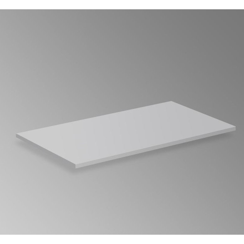 Immagine di Ideal Standard TONIC II Top 80.2 x 1.2 x 44.2 cm per struttura o mobile, grigio chiaro laccato lucido R4322FA