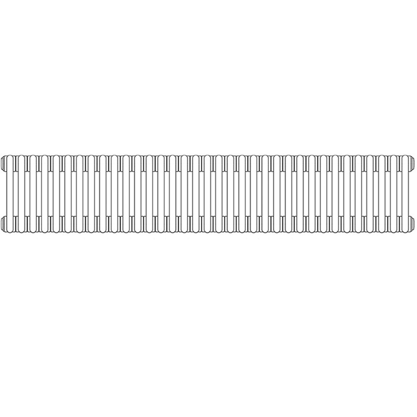 Immagine di Irsap TESI 3 radiatore per sostituzione A, 35 elementi H.66,5 L.157,5 P.10,1 cm, colore grigio medio finitura ruvido RT30665354DIRNON