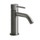 Gessi 316 TRAME miscelatore lavabo, con scarico e flessibili di collegamento, finitura steel brushed 54301#239