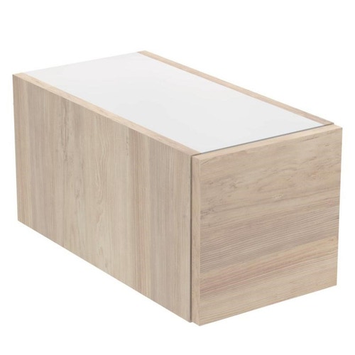 Immagine di Ideal Standard ADAPTO base sospesa L.25 cm, in truciolare nobilitato, finitura legno miele U8419FF