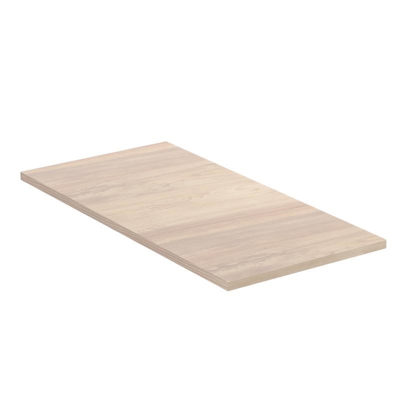 Immagine di Ideal Standard ADAPTO top L.25 cm, per basi sospese o barre di giunzione, finitura legno miele U8410FF