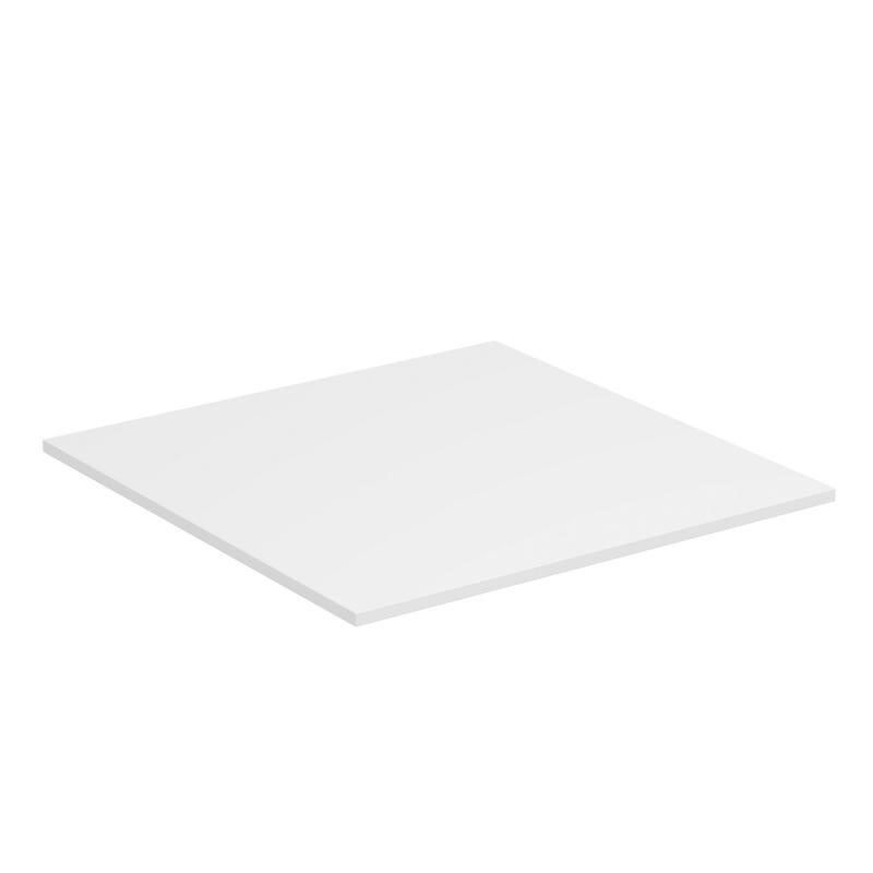 Immagine di Ideal Standard ADAPTO top L.50 cm, per basi sospese o barre di giunzione, colore bianco finitura lucido U8412WG