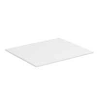 Immagine di Ideal Standard ADAPTO top L.60 cm, per basi sospese o barre di giunzione, colore bianco finitura lucido U8413WG