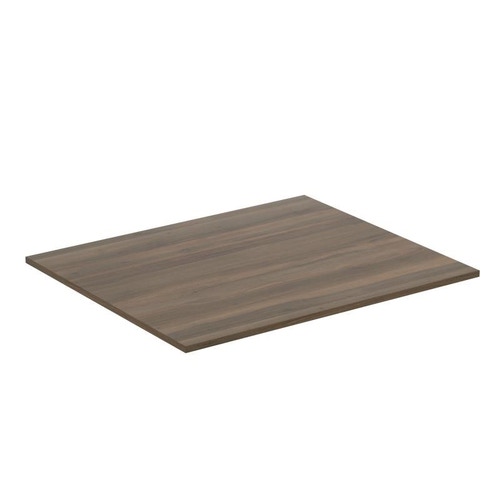 Immagine di Ideal Standard ADAPTO top L.60 cm, per basi sospese o barre di giunzione, finitura noce scuro U8413FW