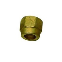 Immagine di Tecnogas Bocchettoni per raccordo con filetto in pollici, 5/8', foro 15,88, in ottone 11353