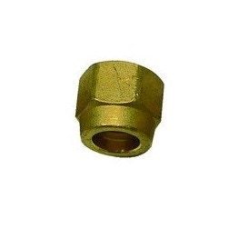 Immagine di Tecnogas Bocchettoni per raccordo con filetto in pollici, 5/8', foro 15,88, in ottone 11353