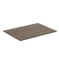 Immagine di Ideal Standard ADAPTO top L.70 cm, per basi sospese o barre di giunzione, finitura noce scuro U8414FW