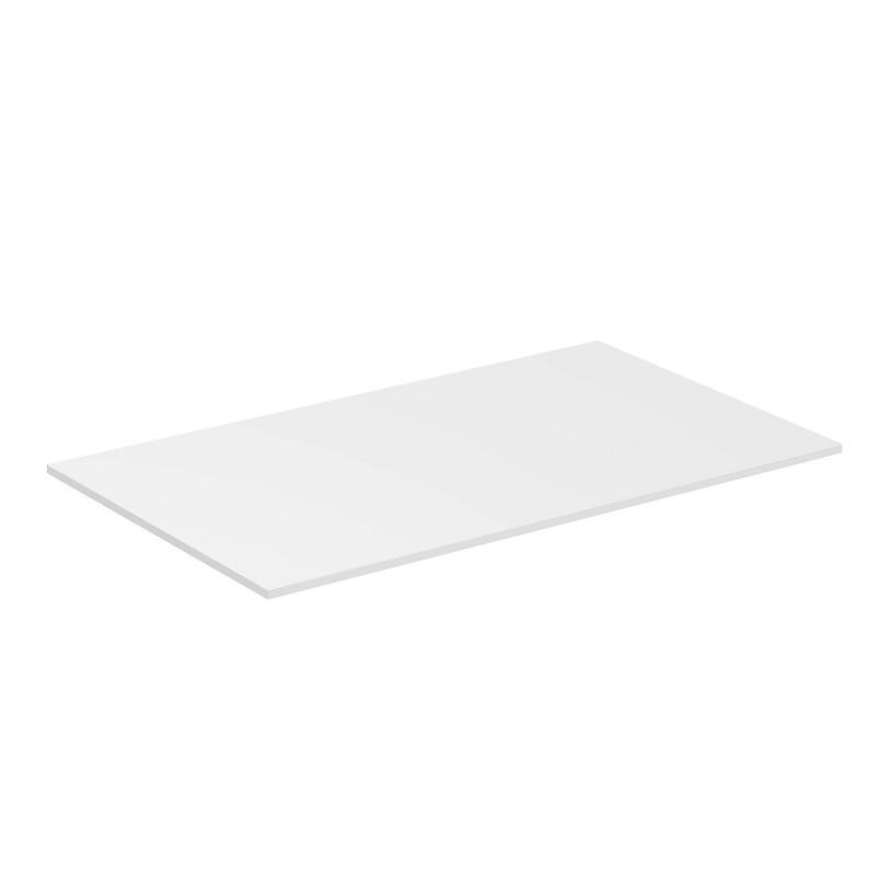 Immagine di Ideal Standard ADAPTO top L.85 cm, per basi sospese o barre di giunzione, colore bianco finitura lucido U8415WG