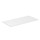 Ideal Standard ADAPTO top L.105 cm, per basi sospese o barre di giunzione, colore bianco finitura lucido U8416WG