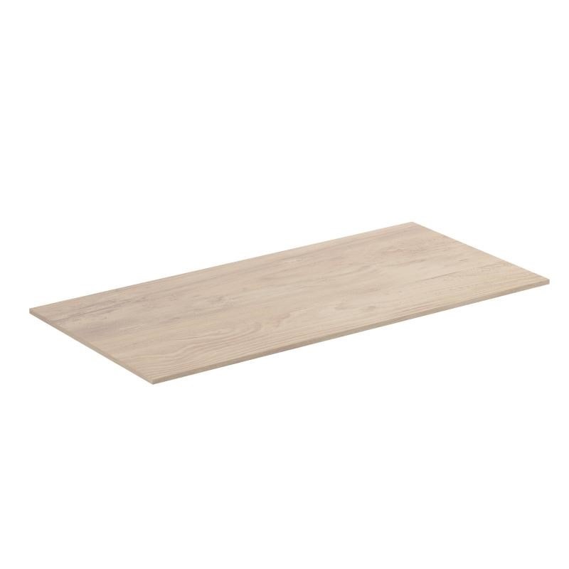 Immagine di Ideal Standard ADAPTO top L.105 cm, per basi sospese o barre di giunzione, finitura legno miele U8416FF