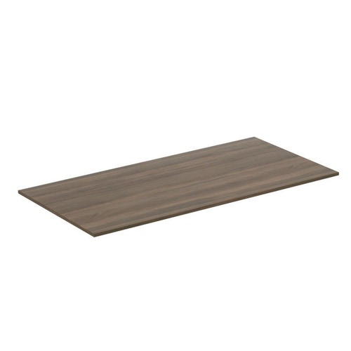 Immagine di Ideal Standard ADAPTO top L.105 cm, per basi sospese o barre di giunzione, finitura noce scuro U8416FW