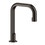 Immagine di Gessi INCISO- bocca da banco per lavabo H.24 cm, finitura black metal brushed PVD 58093#707