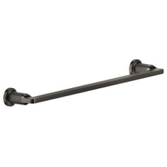 Immagine di Gessi INCISO ACCESSORIES porta salvietta a parete L.45 cm, finitura black metal brushed PVD 58500#707