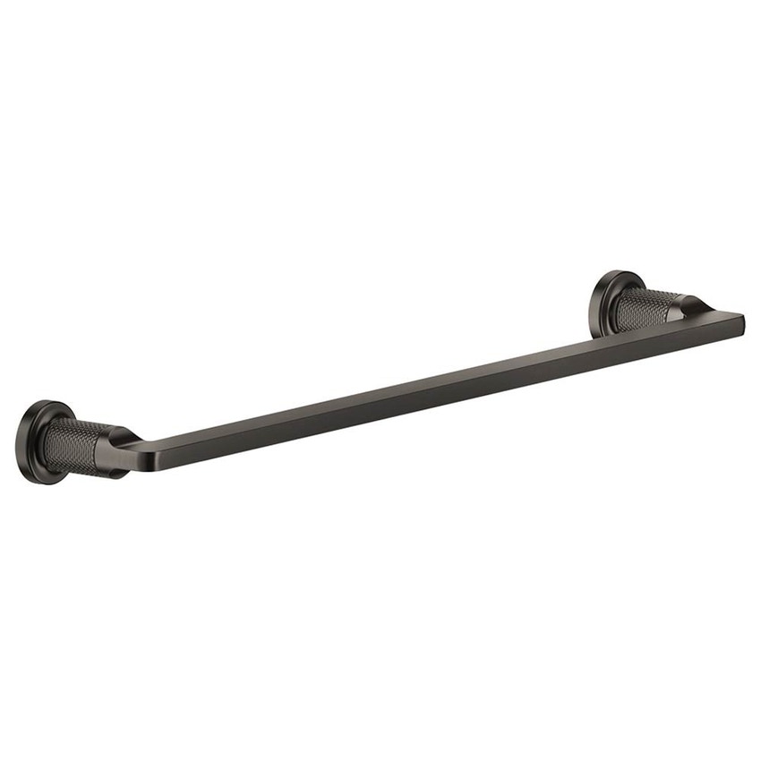 Immagine di Gessi INCISO ACCESSORI porta salvietta a parete L.45 cm, finitura black metal brushed PVD 58500#707