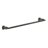 Immagine di Gessi INCISO ACCESSORI porta salvietta a parete L.60 cm, finitura black metal brushed PVD 58503#707