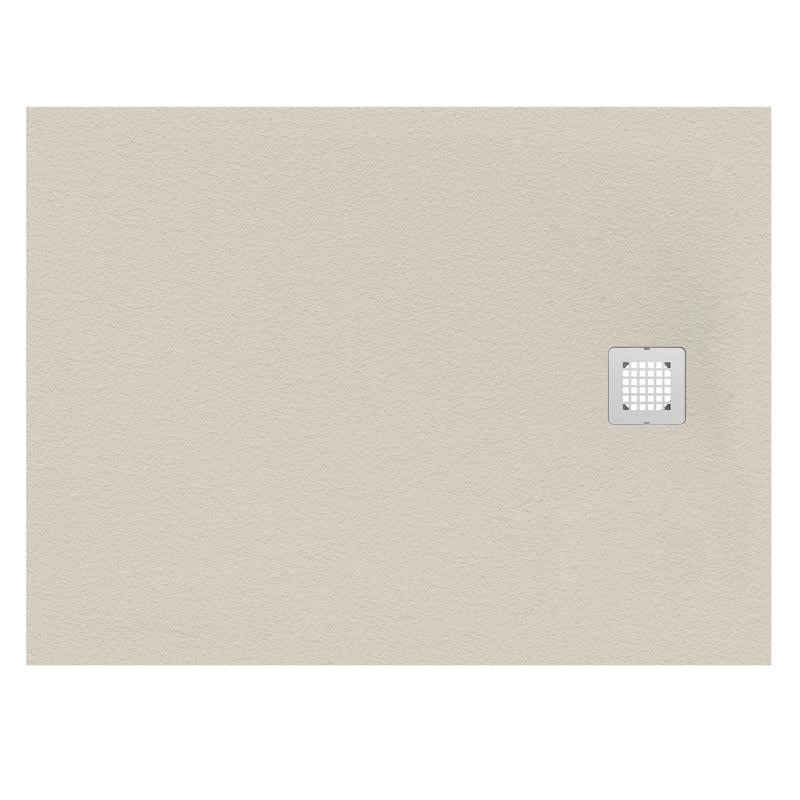 Immagine di Ideal Standard ULTRA FLAT S piatto doccia rettangolare L.90 P.70 cm ultrasottile, colore sabbia finitura opaco effetto pietra K8190FT