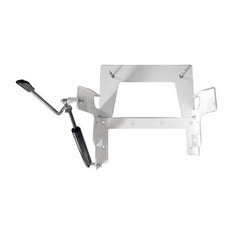 Immagine di Bocchi SLIM coppia mensole pneumatiche per lavabo Slim, 38,8x42,7x25,5, acciaio verniciato NS8990