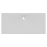 Immagine di Ideal Standard ULTRA FLAT S piatto doccia rettangolare L.180 P.100 cm ultrasottile, colore bianco finitura opaco effetto pietra K8320FR