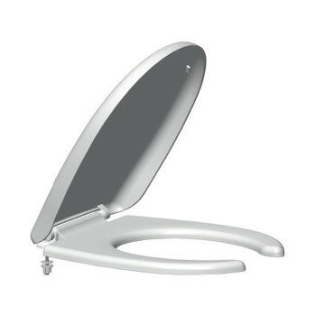 Immagine di Bocchi Sedile per W.C. WABI e SLIM 34,1x43,82cm, bianco NS321006