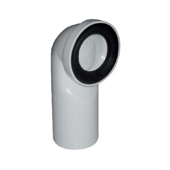 Immagine di Bocchi Curva raccordo 90° per sanitari a pavimento WABI, diametro 110-100 NS96017