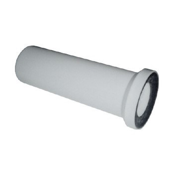 Immagine di Bocchi Raccordo dritto per sanitari a parete WABI, diametro 10cm, bianco NSWE1102