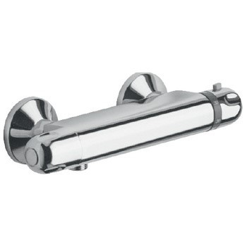 Immagine di Bocchi BOMIX DI 4 Miscelatore termostatico per vasca-doccia, senza doccetta, larghezza 27,2cm, in ottone cromato NMB017