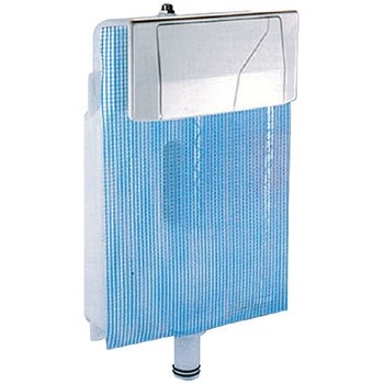 Immagine di Bocchi Cassetta di  risciacquo a incasso con comando pneumatico agevolato a distanza, 48x50x9cm NS94102