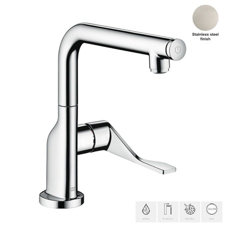 Immagine di Axor CITTERIO miscelatore monocomando cucina finitura acciaio optic 39860800