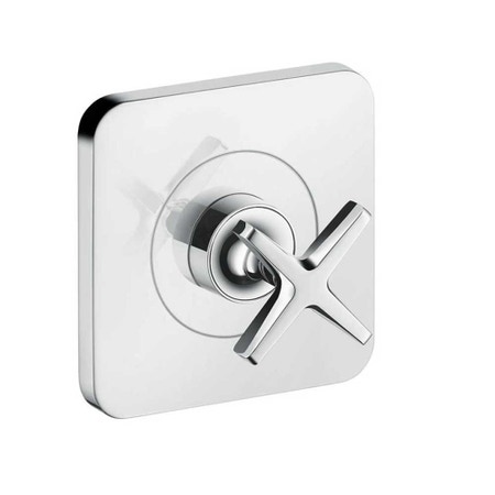Immagine di Axor CITTERIO E valvola d'arresto 120/120, ad incasso, finitura cromo 36771000