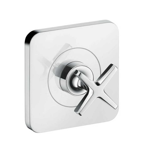 Immagine di Axor CITTERIO E valvola d'arresto 120/120, ad incasso, finitura cromo 36771000