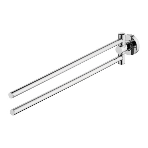 Immagine di Ideal Standard IOM barra portasciugamani doppia P.40 cm, finitura cromo A9131AA