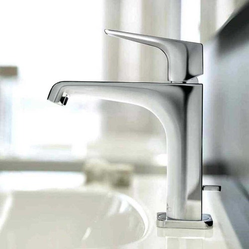Immagine di Axor CITTERIO M miscelatore monocomando lavabo 100, con set di scarico pop-up, finitura cromo 34010000