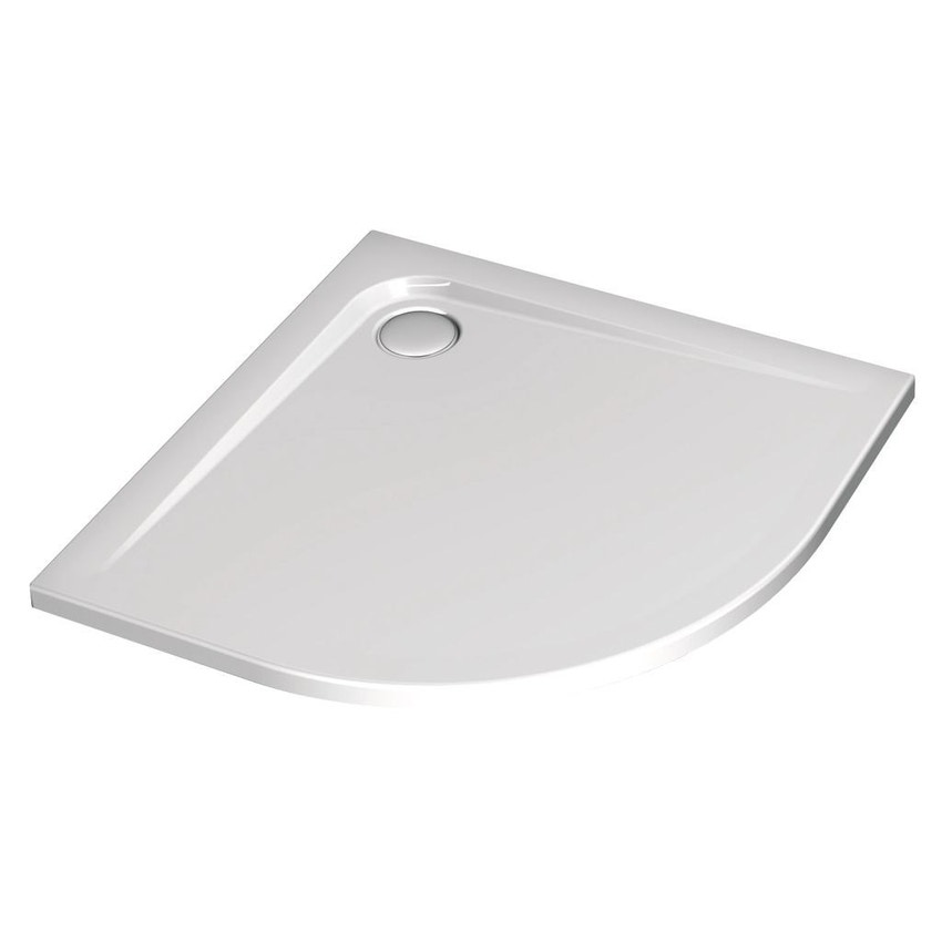 Immagine di Ideal Standard ULTRA FLAT piatto doccia angolare in acrilico 80 x 80 cm, bianco K193901