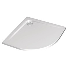 Immagine di Ideal Standard ULTRA FLAT piatto doccia angolare in acrilico 90 x 90 cm, bianco K517601