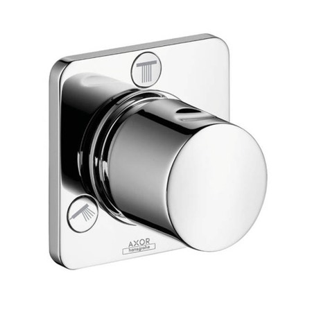 Immagine di Axor CITTERIO M set esterno deviatore quattro (deviatore 3 vie) e trio/stop (2 vie con arresto), finitura cromo 34920000