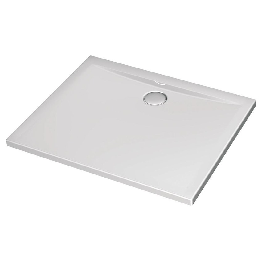 Immagine di Ideal Standard ULTRA FLAT piatto doccia rettangolare in acrilico 90 x 75 cm, bianco K517901